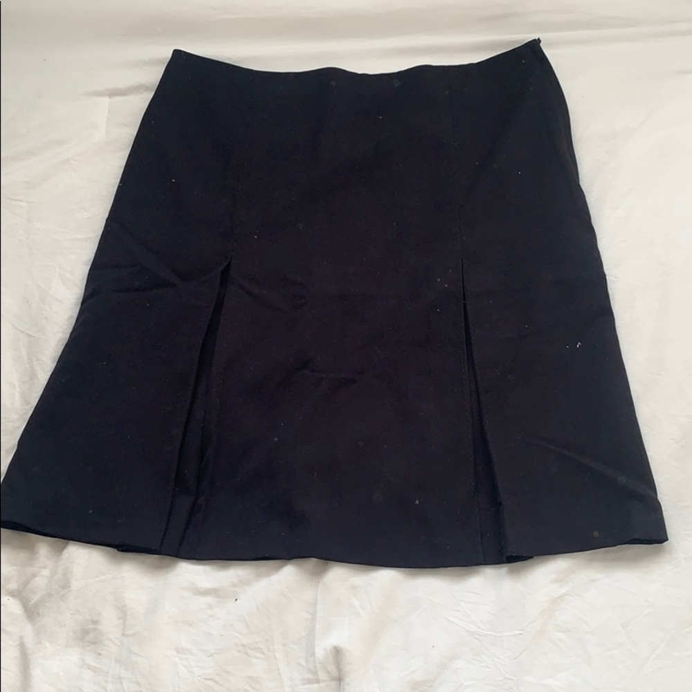 Simple A-Line Black Skirt